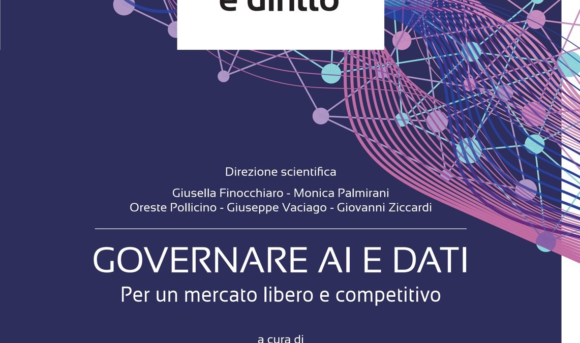Copertina del volume Governare AI e dati. Per un mercato libero e competitivo, a cura di Rocco Panetta, Lefebvre Giuffrè 2026